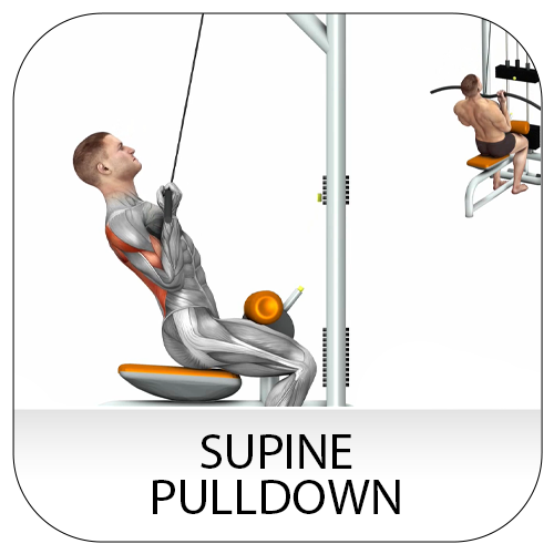 Supine pulldown